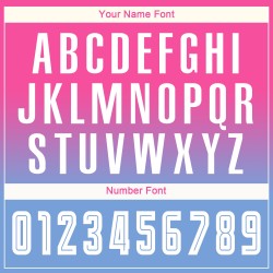 Maillot de football personnalisé à manches longues, rose, blanc et bleu clair, imprimé par sublimation Maillot de football personnalisé à manches longues, rose, blanc et bleu clair, imprimé par sublimation